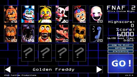 five nights at freddy's 2 custom night.